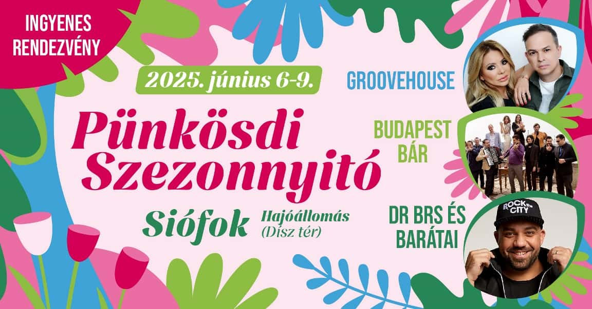 Siófok Pünkösd 2025